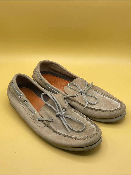 Peter Millar Other - Peter Millar Men's Suede Boat Shoes in Beige